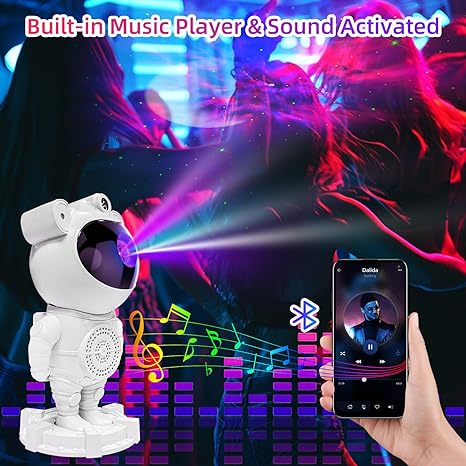 Astronaut Projector  جهاز أصوات النوم المهدئة 😴🎵