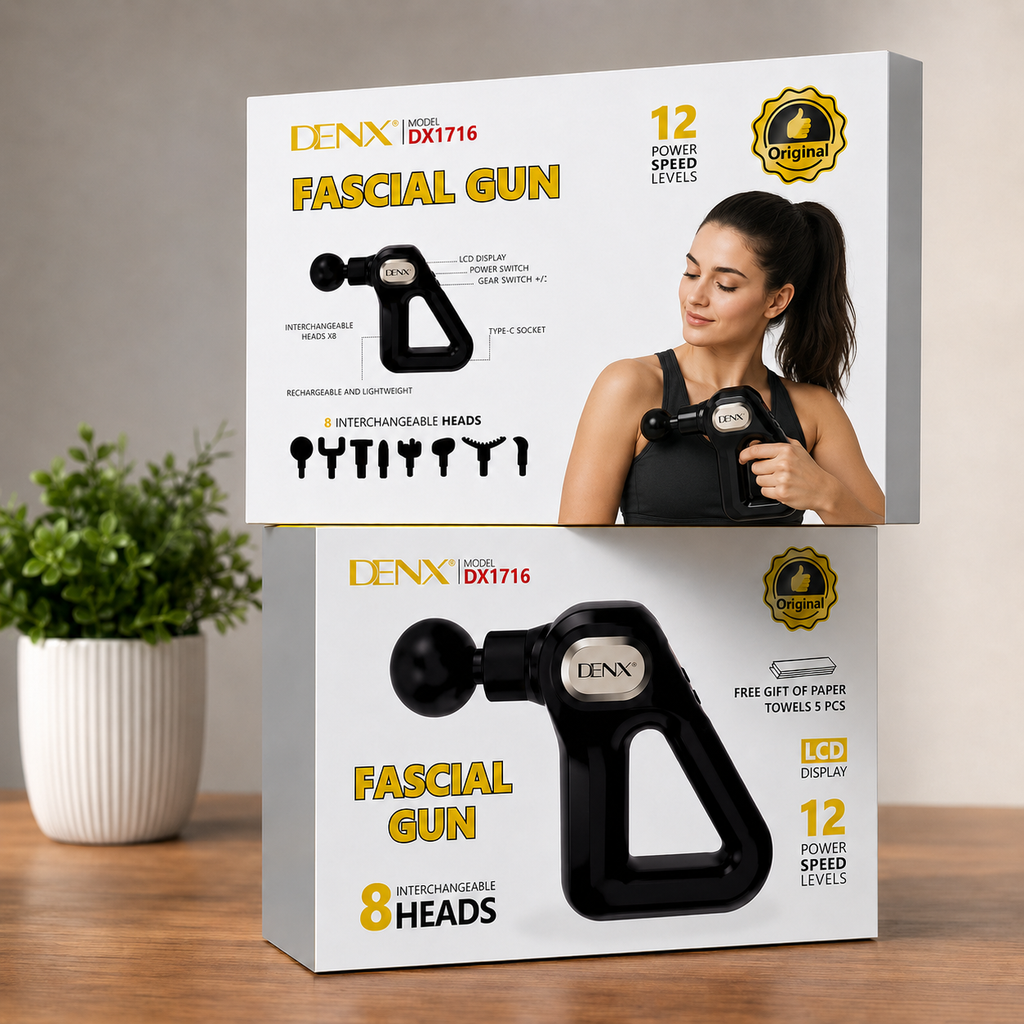 Denx - Fascial Gun   جهاز دينكس لتدليك العضلات 💪