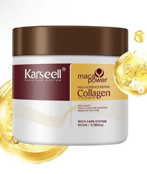 Hair Repair Collagen    كارسيل كولاجين ماكا لإصلاح الشعر 🌿✨